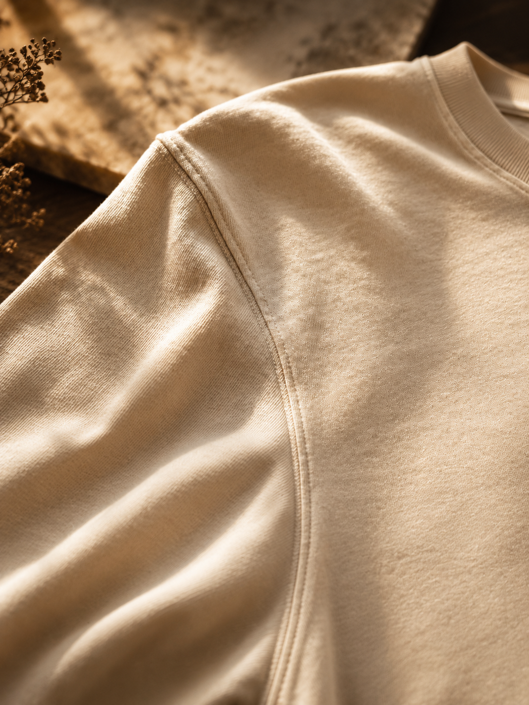 T-shirt signature Beige — CARVALHO